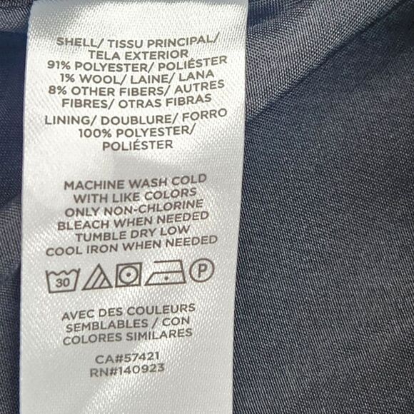 Loft Petites Tweed Wool Mini Wrap Skirt Women Size 2P Retro Glam Office Academia - Picture 8 of 10